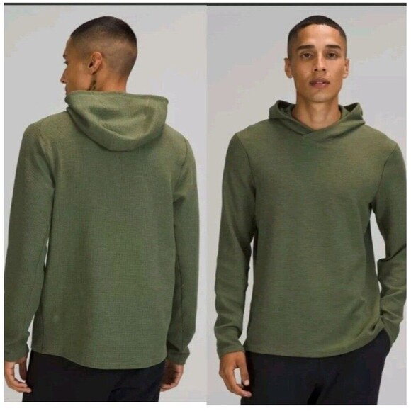 Lululemon Other - Lululemon Shift Stitch Hoodie Army Green Men's Size M